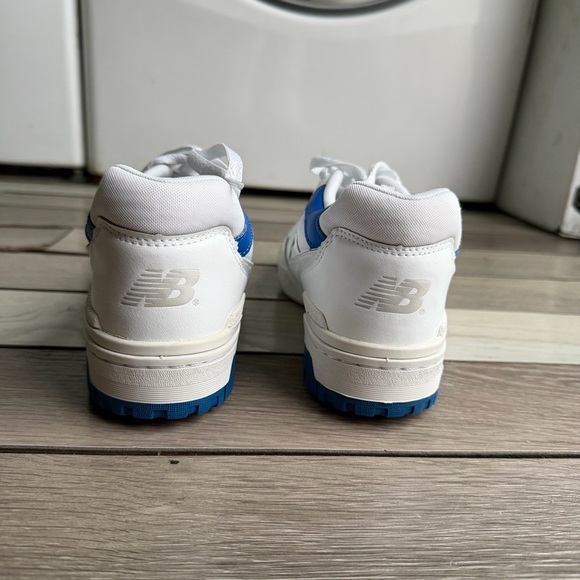 New Balance 550 Men’s White Cobalt Blue - Picture 6 of 7